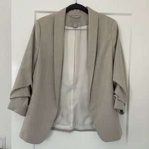 Crop Sleeve Blazer
